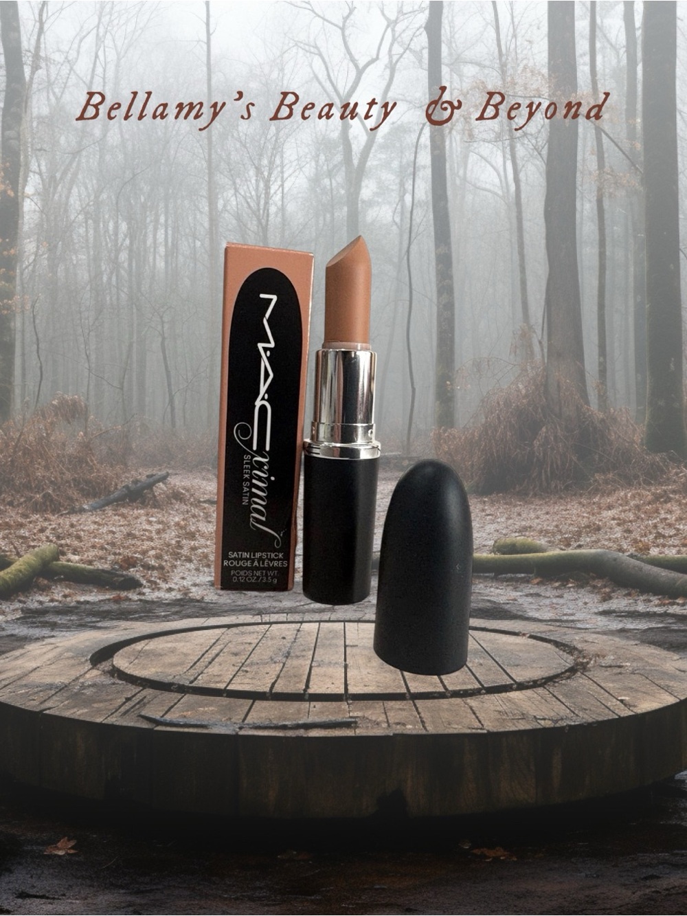 MAC Macximal Sleek Satin Lipstick - 637 Peachstock - 0.12 oz/3.5 g